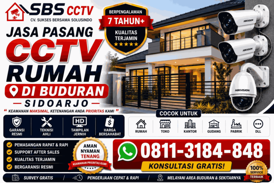 jasa-pasang-cctv-rumah-di-buduran-sidoarjo