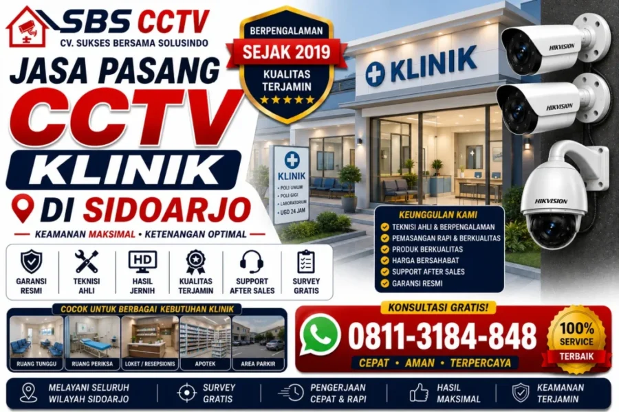 jasa-pasang-cctv-klinik-di-sidoarjo