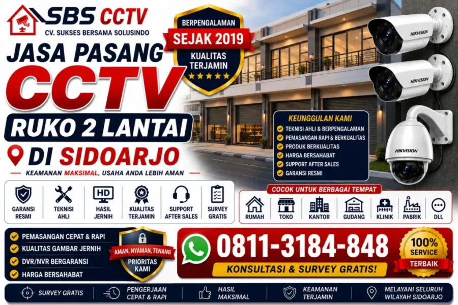 jasa-pasang-cctv-ruko-2-lantai-di-sidoarjo