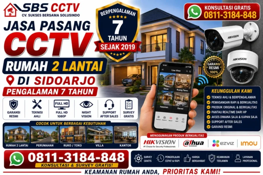 jasa-pasang-cctv-rumah-2-lantai-di-sidoarjo