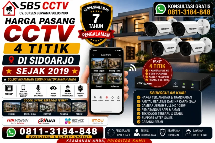 harga-pasang-cctv-4-titik-di-sidoarjo