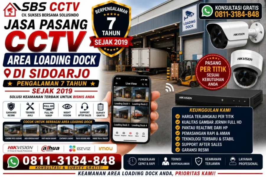 jasa-pasang-cctv-area-loading-dock-di-sidoarjo