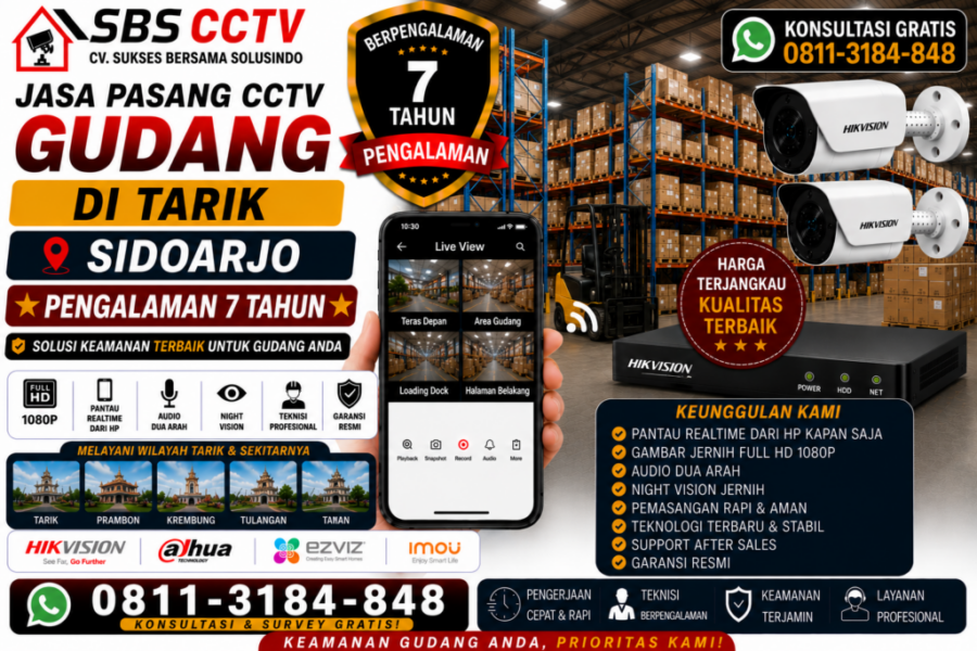 jasa-pasang-cctv-gudang-di-tarik-sidoarjo