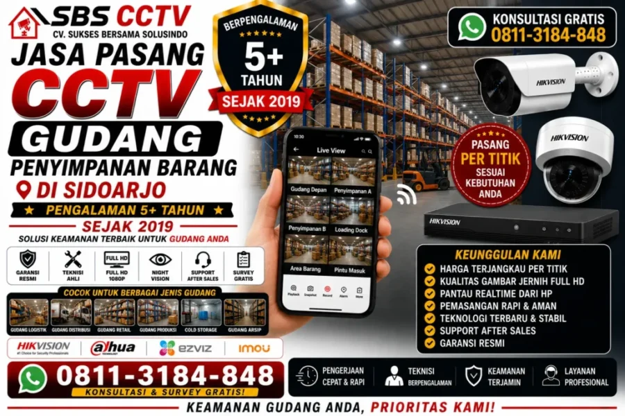 jasa-pasang-cctv-gudang-penyimpanan-barang-di-sidoarjo