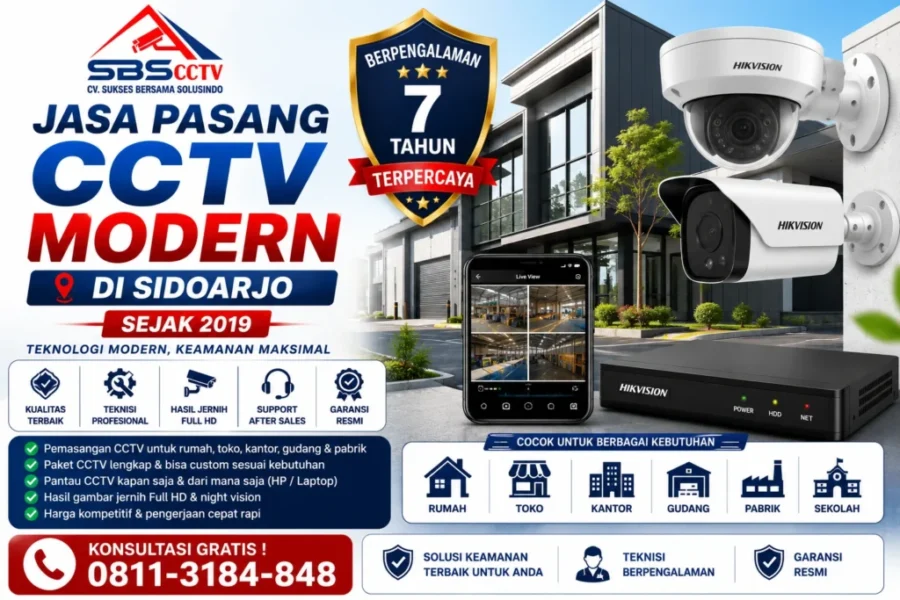 jasa-pasang-cctv-modern-di-sidoarjo