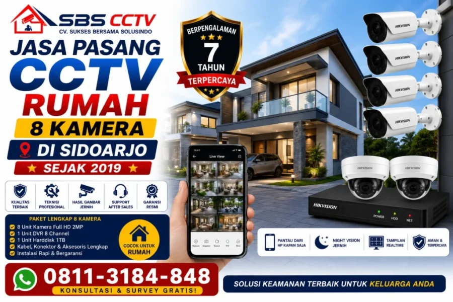 jasa-pasang-cctv-rumah-8-kamera-di-sidoarjo