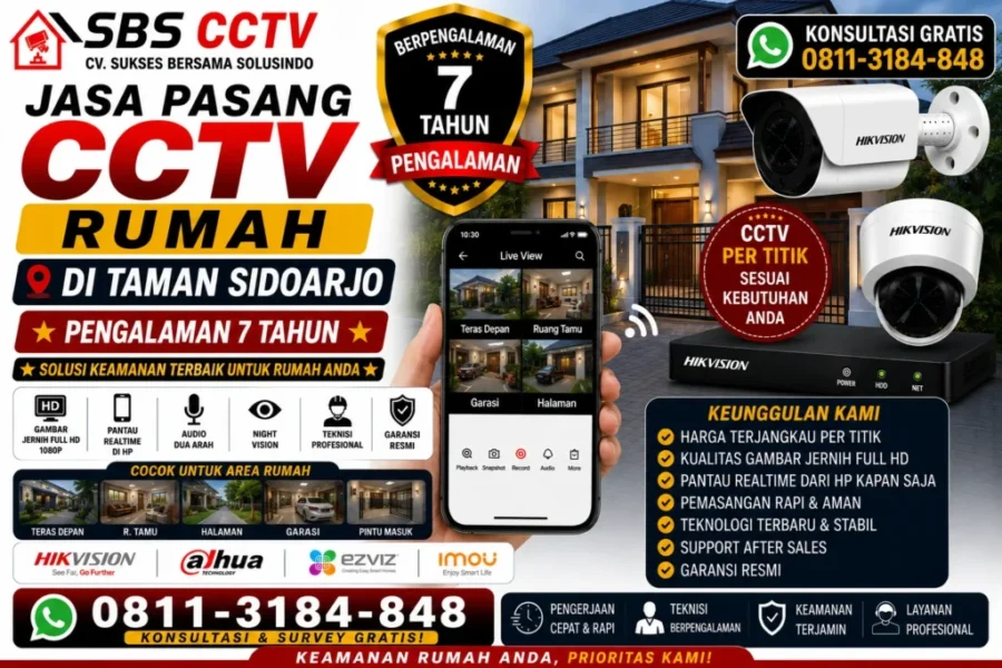 jasa-pasang-cctv-rumah-di-taman-sidoarjo