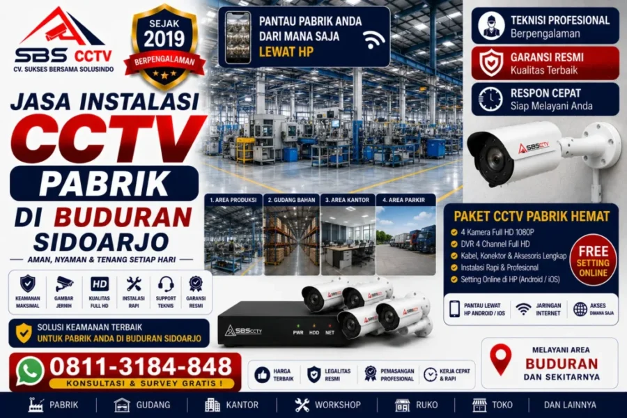 jasa-instalasi-cctv-pabrik-di-buduran-sidoarjo