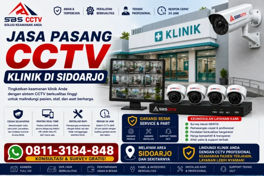jasa-pasang-cctv-klinik-di-sidoarjo