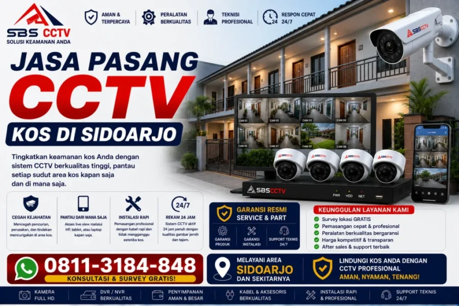 jasa-pasang-cctv-kos-di-sidoarjo