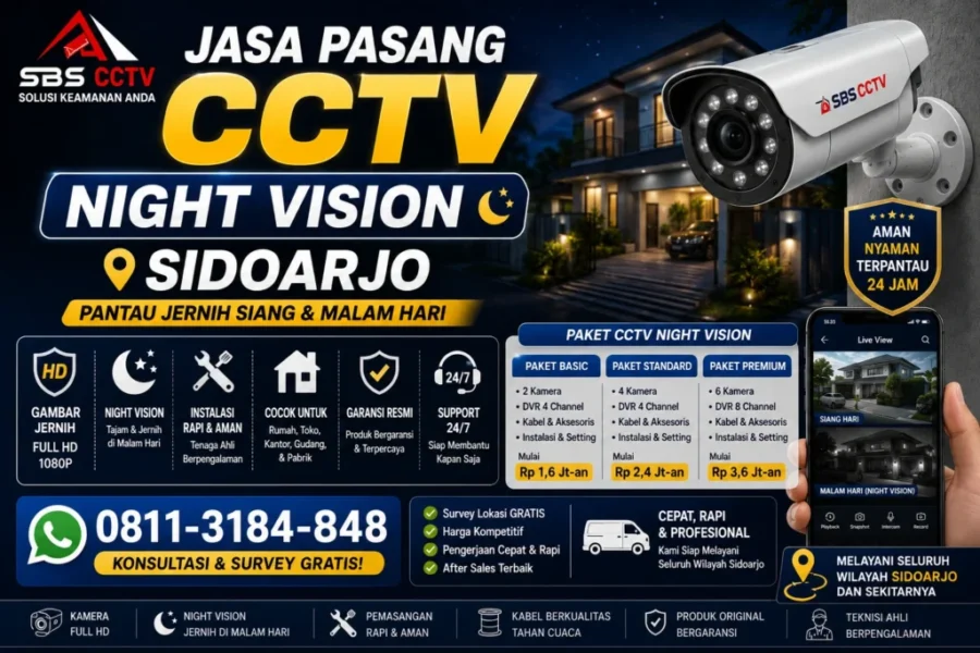 jasa-pasang-cctv-night-vision-sidoarjo